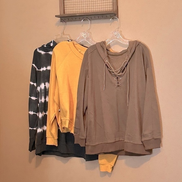 None Tops - Hoodie/Sweatshirt Bundle